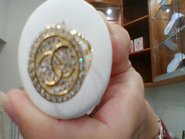 FANCY CC RING WITH CZ SZ 7.5 (RG10001)